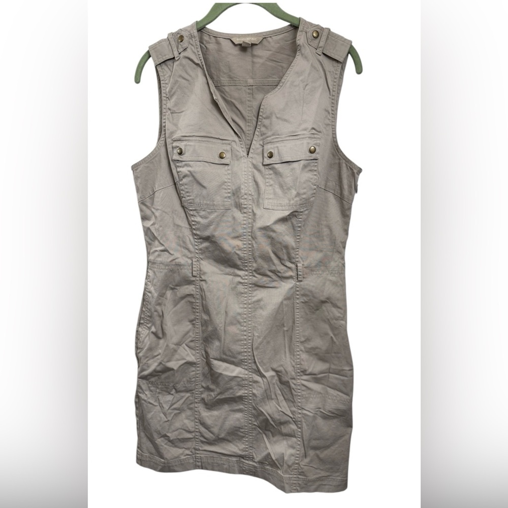 Banana Republic Safari Shirt Dress Sz(14)